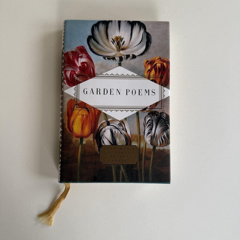 New Garden Poems Book Hardcover (Everyman's Library) Nature ed John Hollander